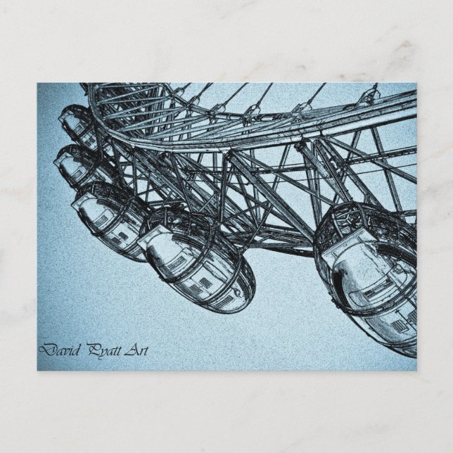 Postal London Eye (Anverso)
