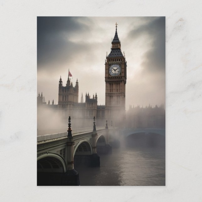 Postal London Fog Big Ben (Anverso)