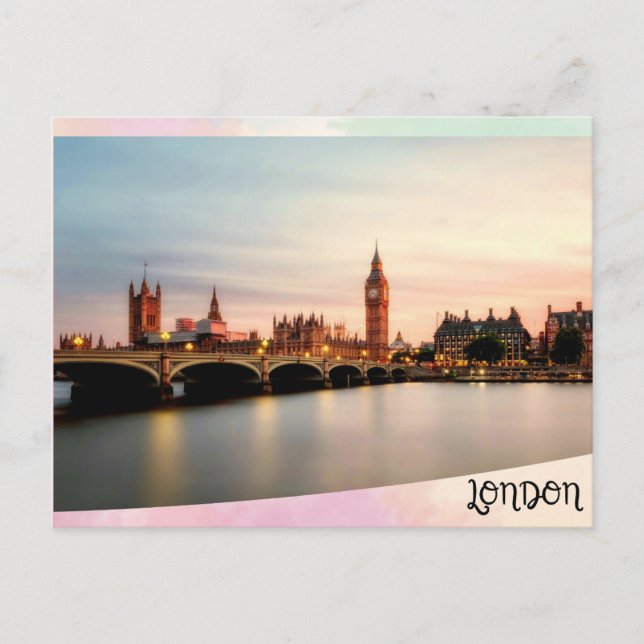 Postal London post card (Anverso)
