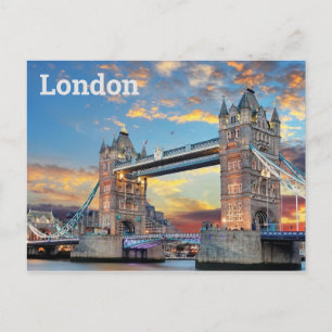 Postal London Postkarte