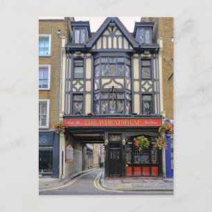 Postal London Pub, Fitzrovia, London UK Postcard