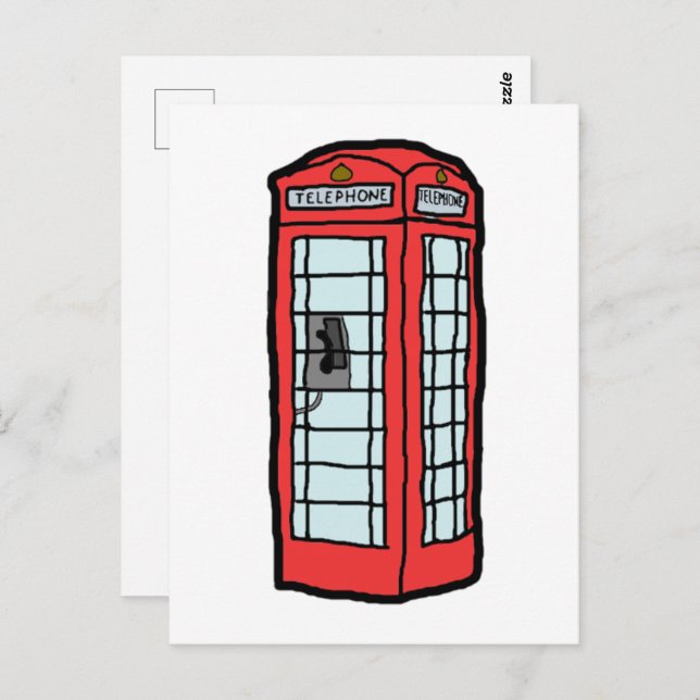 Postal London Red Telepoth Icic British Travel (Anverso / Reverso)