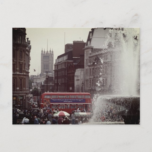 Postal London, Trafalgar Square (Anverso)