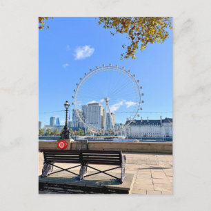 Postal London view, Westminster, London UK Postcard