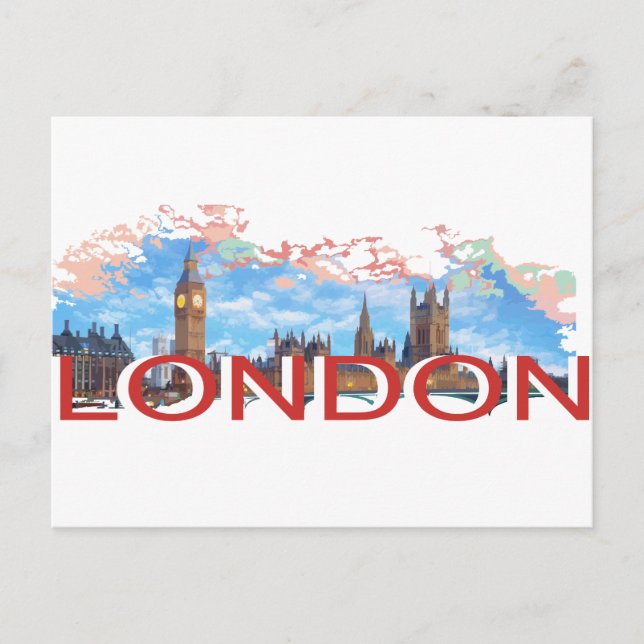 Postal London Vintage (Anverso)