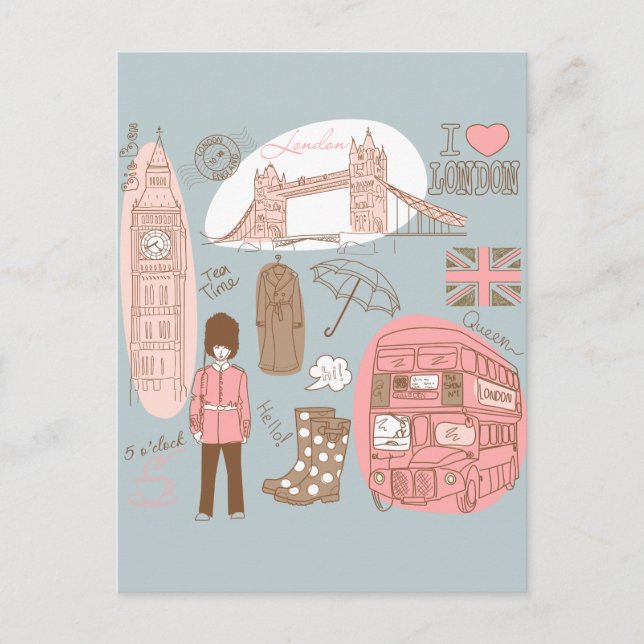 Postal londres (Anverso)