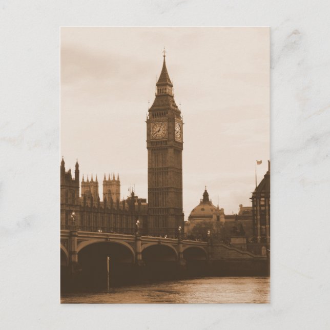 Postal Londres - Big Ben - Postcard (Anverso)