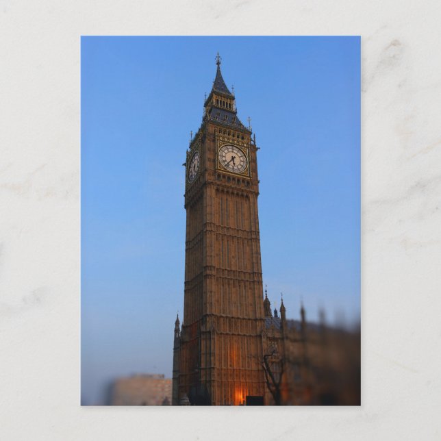 Postal Londres - Big Ben - Postcard (Anverso)