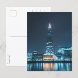 Postal Londres de noche