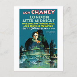 Postal Londres después de la medianoche (1927)