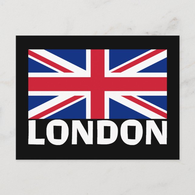 Postal Londres en blanco (Anverso)