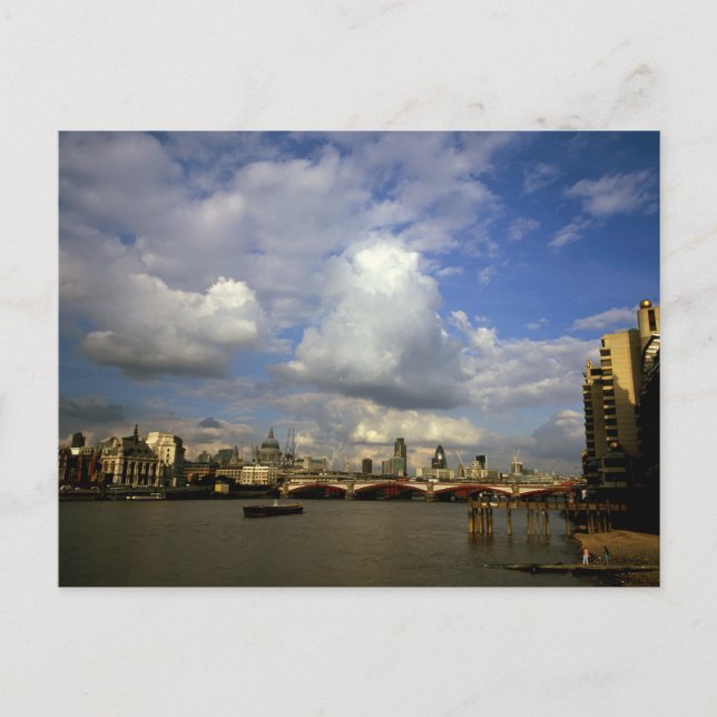 Postal Londres en los años 90 (Anverso)