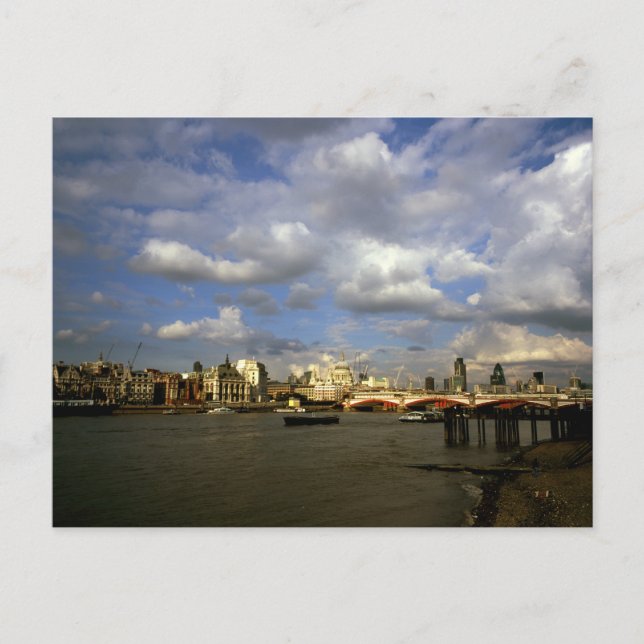 Postal Londres en los años 90 (Anverso)