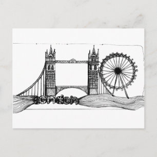 Postal Londres en tangles