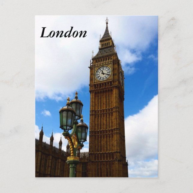 Postal Londres - Inglaterra (Anverso)