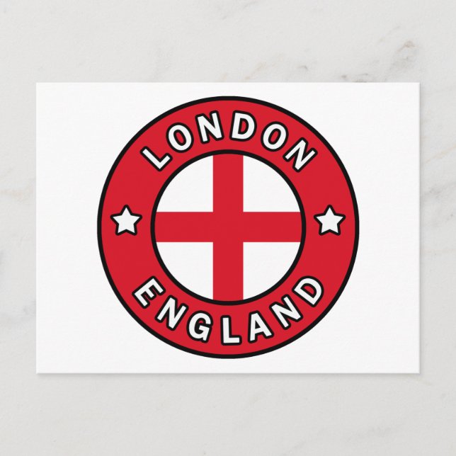 Postal Londres Inglaterra (Anverso)