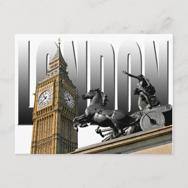 Postal Londres - Inglaterra (Anverso)