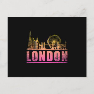 Postal Londres Inglaterra Línea de la Ciudadela Cityscape