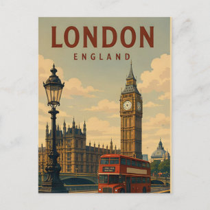 Postal Londres Inglaterra Monumentos Históricos Viaje Río