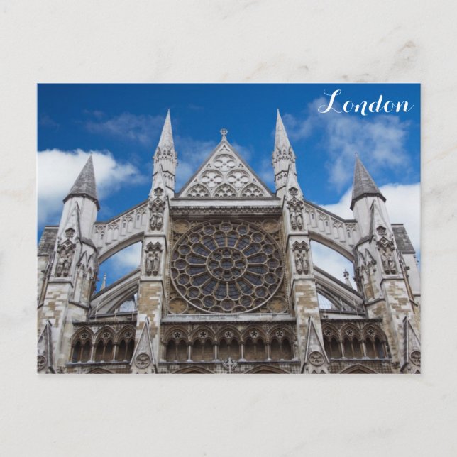 Postal Londres Inglaterra - Westminster Abbey Photo (Anverso)