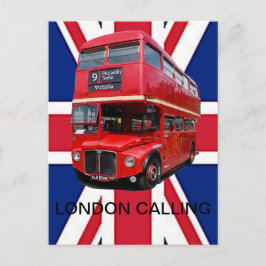 POSTAL LONDRES LLAMANDO POSTCARD