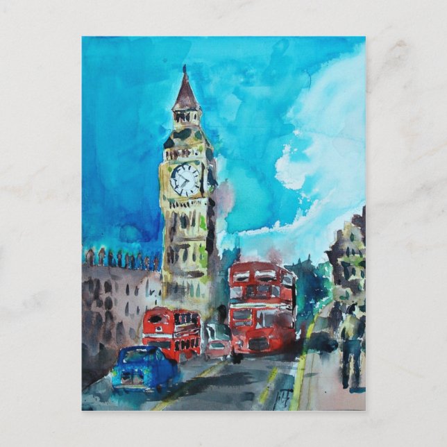 Postal Londres, Londres (Anverso)