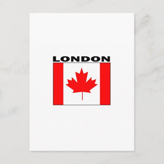 Postal Londres, Ontario (Anverso)
