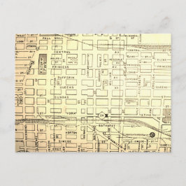 Postal Londres, Ontario, Canada Vintage Map