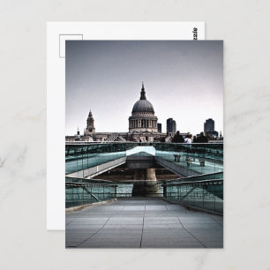 Postal Londres - Puente del Milenio y St. Pauls (6334)