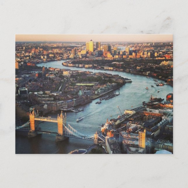 Postal Londres, Reino Unido (Anverso)