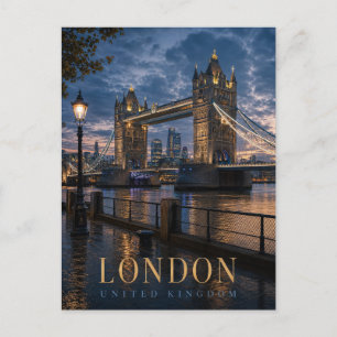 Postal Londres Reino Unido Tower Bridge REALMS