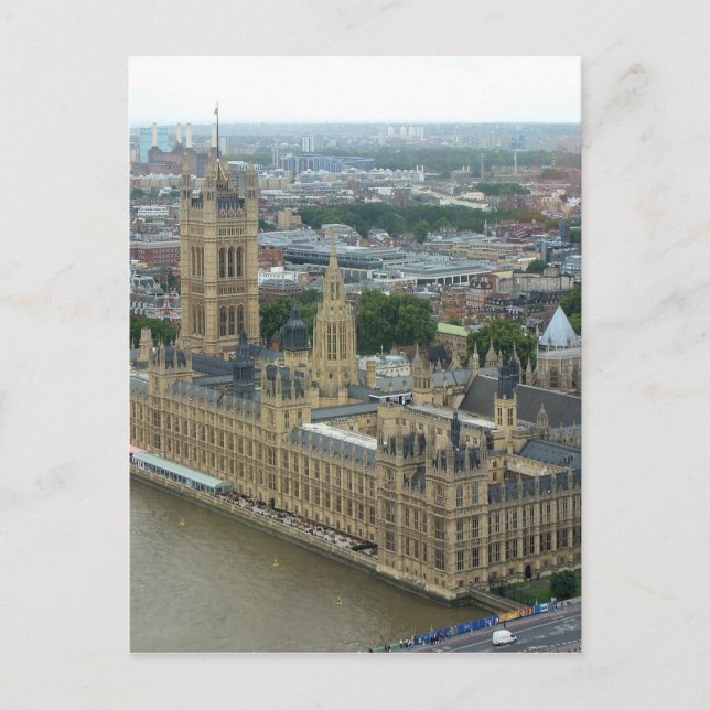 Postal Londres Westminster (Anverso)
