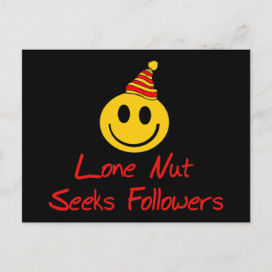 Postal Lone Nut Busca Seguidores