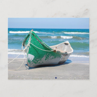 Postal Lonely-row-boat607 Fila boat beach wave