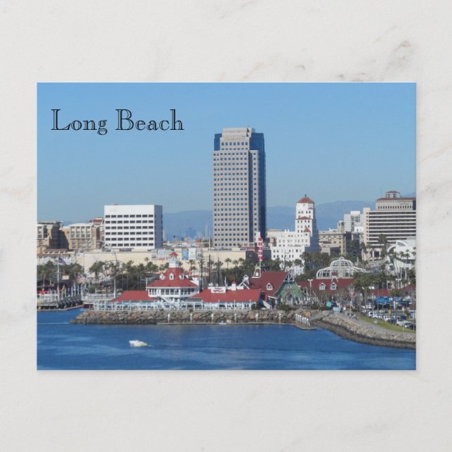Postal Long Beach, California (Anverso)
