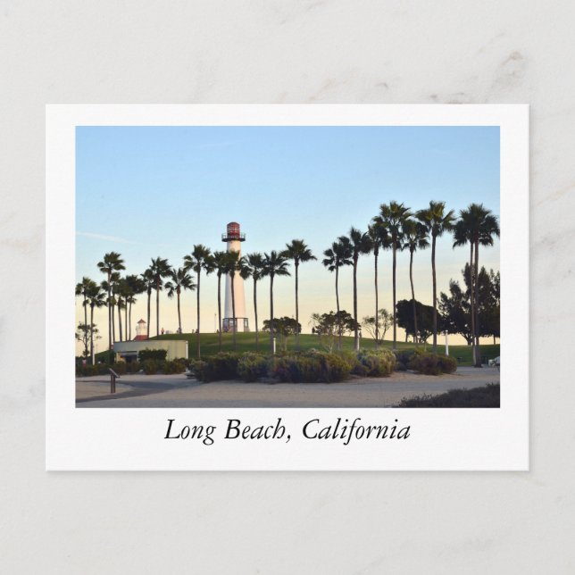 Postal Long Beach California (Anverso)