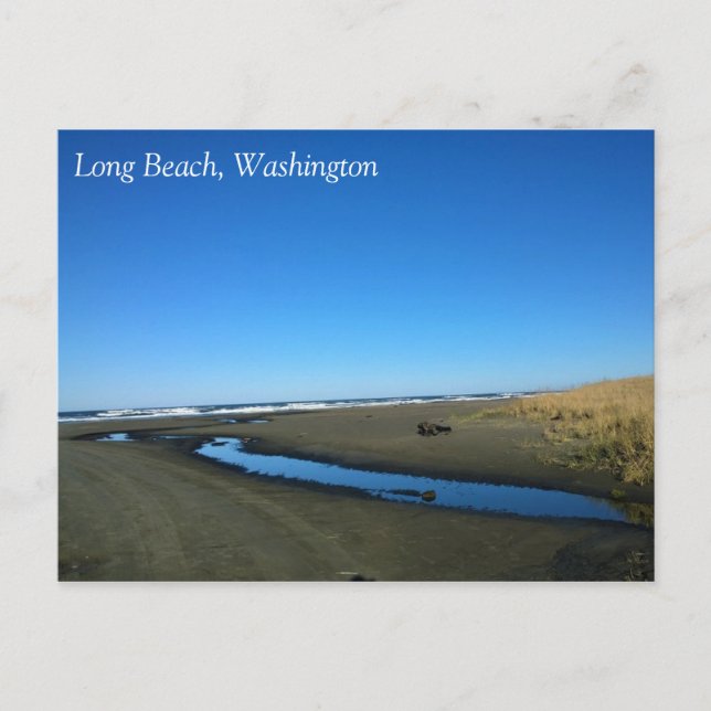 Postal Long Beach, Washington (Anverso)