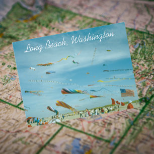 Postal Long Beach, Washington Travel Photo