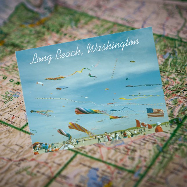 Postal Long Beach, Washington Travel Photo (In Situ Map)