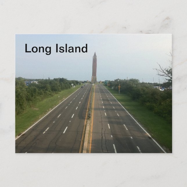 Postal Long Island - Playa Jones (Anverso)