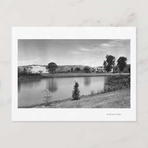 Postal Longview, WA Town View Lake Sacajawea Fotografía
