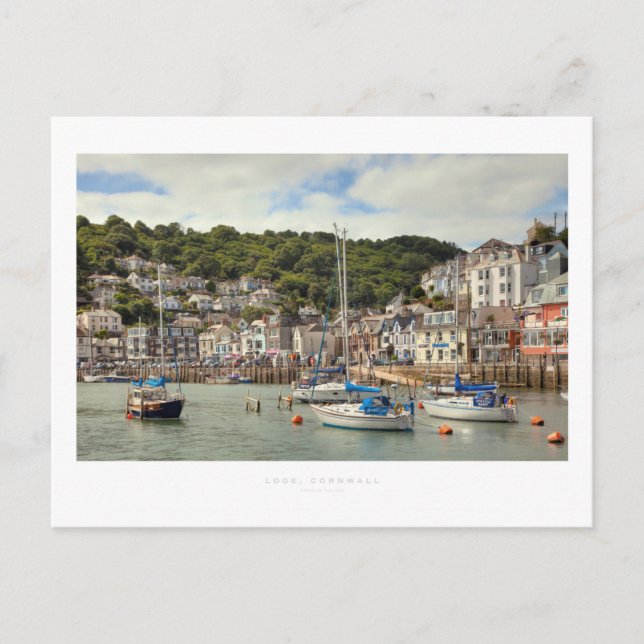 Postal Looe, Cornwall (Anverso)
