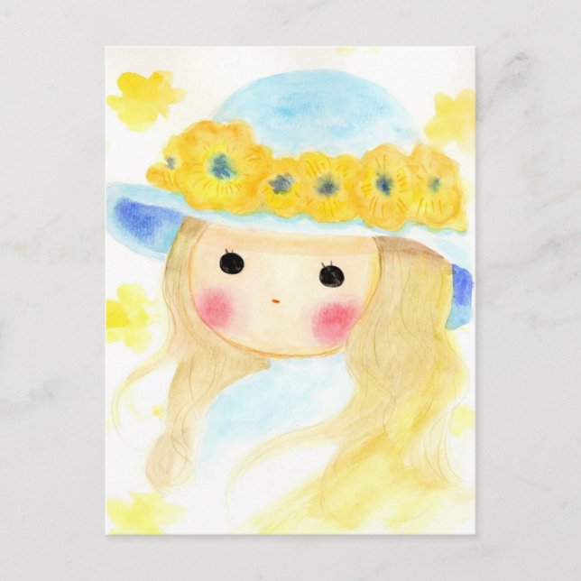 Postal Look back everyday (Anverso)