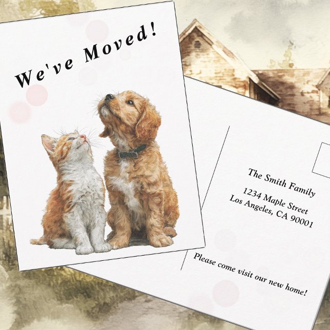 Postal Looking Up at You – Moving Announcement  (Subido por el creador)