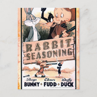Postal LOONEY TUNES™ Rabbit Seasoning