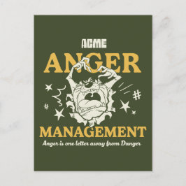 Postal LOONEY TUNES™ |TAZ™ ACME Anger Management