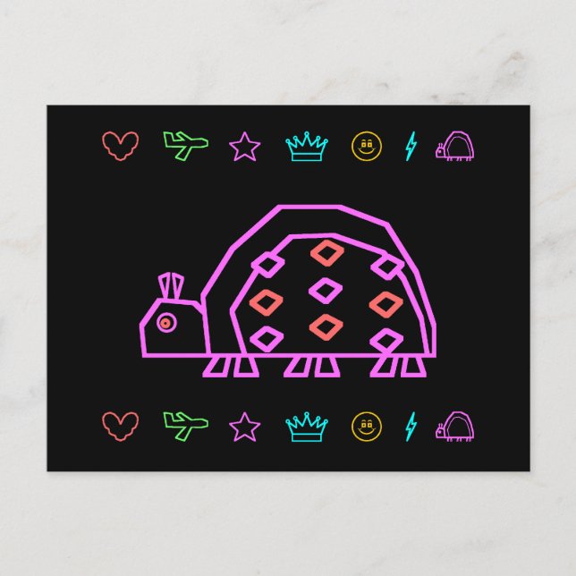 Postal Loopzie Ladybug (Anverso)