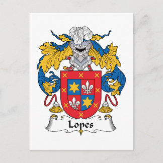 Postal Lopes Family Crest
