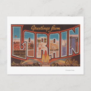 Postal Lorain, OhioLarge Letter Scenes Lorain, OH