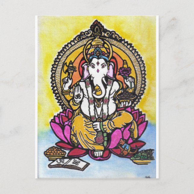 Postal Lord Ganesha (Anverso)